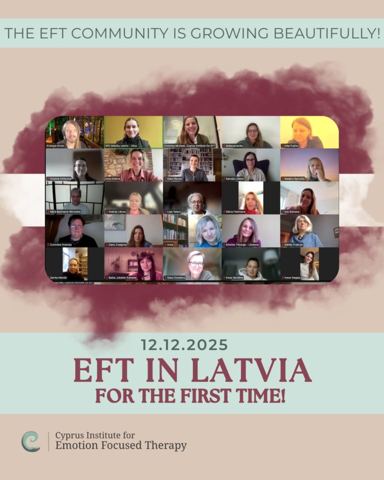 Emotion-Focused Therapy (EFT) Training in Latvia | EFT Level 1 for Psychologists